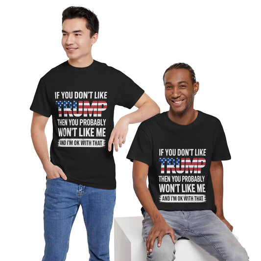 Donald Trump 2024 Quote T-Shirt–American Flag Edition
