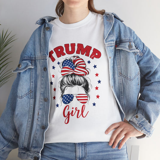 Trump Girl T-Shirt, Support Trump, Patriotic Apparel