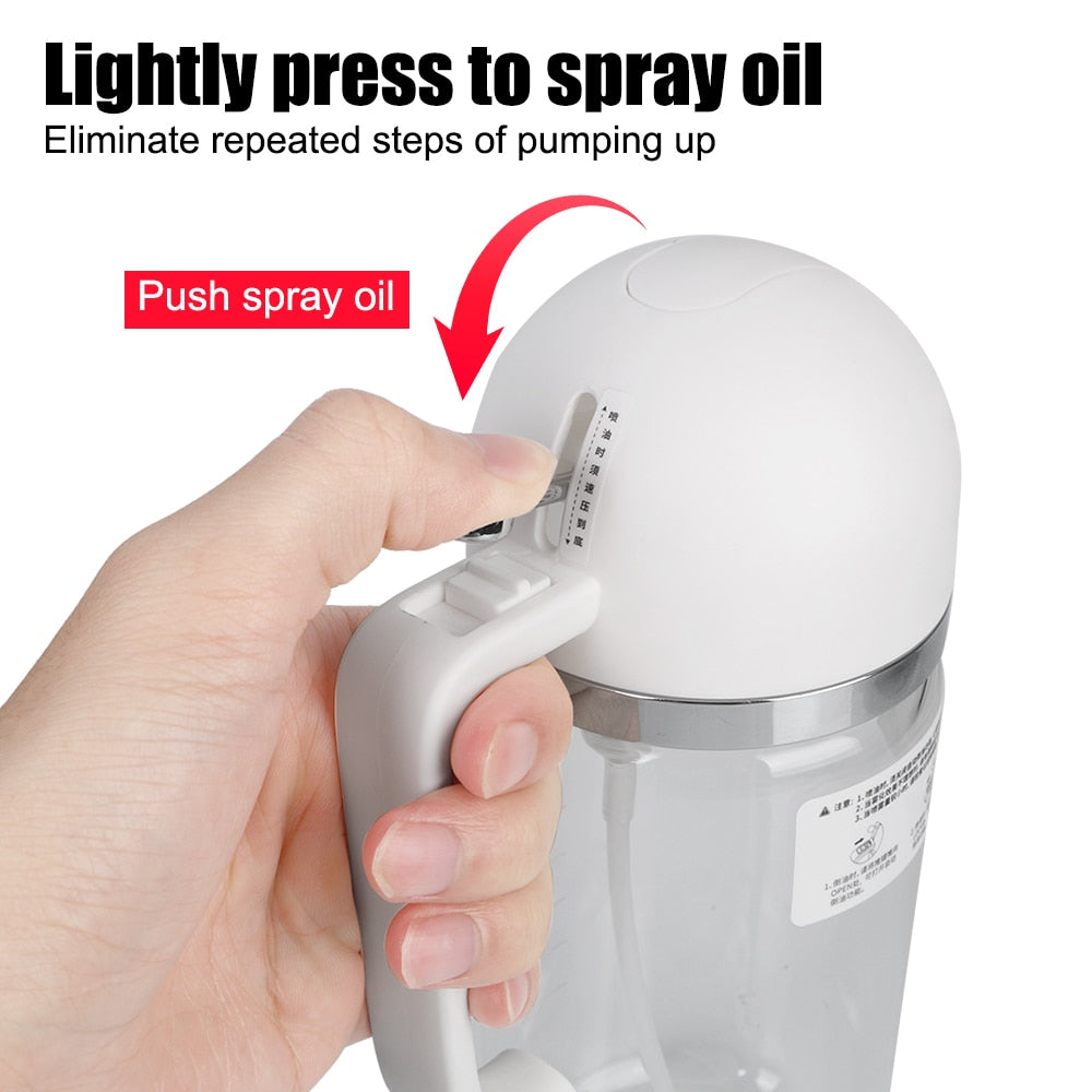 Glass Oil Spray and Pouring Bottle